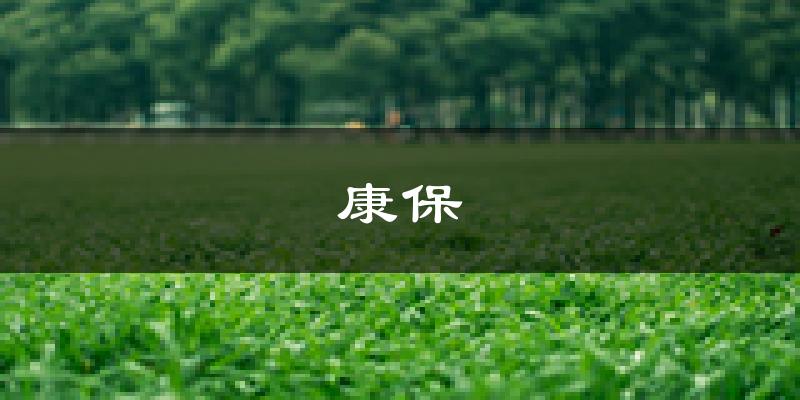 康保天气预报未来一周