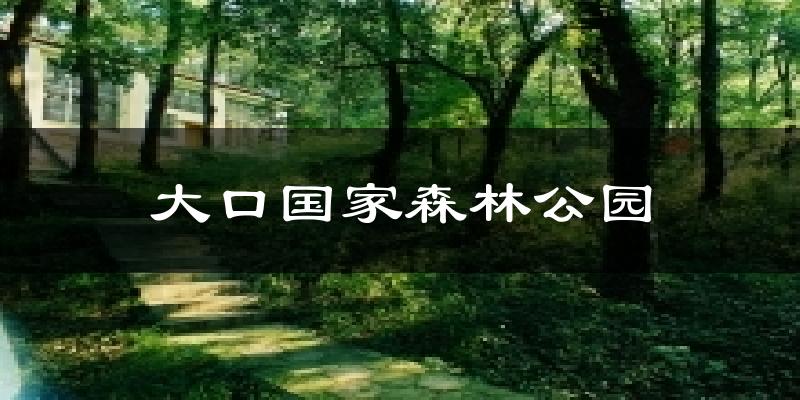 大口国家森林公园天气未来15天