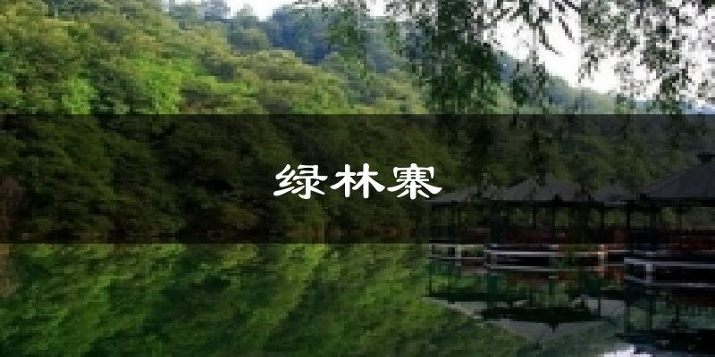 绿林寨今日天气